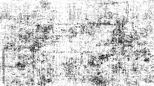 Rough black and white texture vector. Distressed overlay texture. Grunge background. Abstract textured effect. Vector Illustration. Black isolated on white background. EPS10.