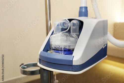 Billede på lærred Close-up on Oxygen Concentrator
