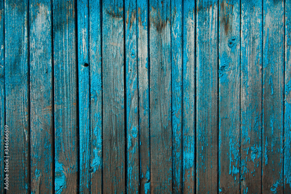 texture of old peeling boards painted with blue paint texture of old peeling boards painted with blue paint