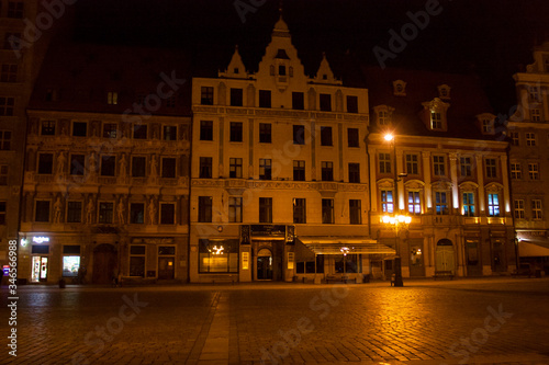 night, street, city, light, lights, architecture, urban, town, building, road, europe, old, winter, traffic, evening, travel, dark, wroclaw,poland, cityscape, downtown, sky, view, tower, italy, car