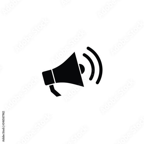 megaphone icon with bubble speech icon