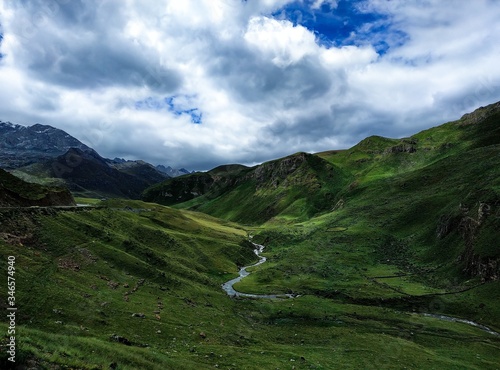 high mountain landscape