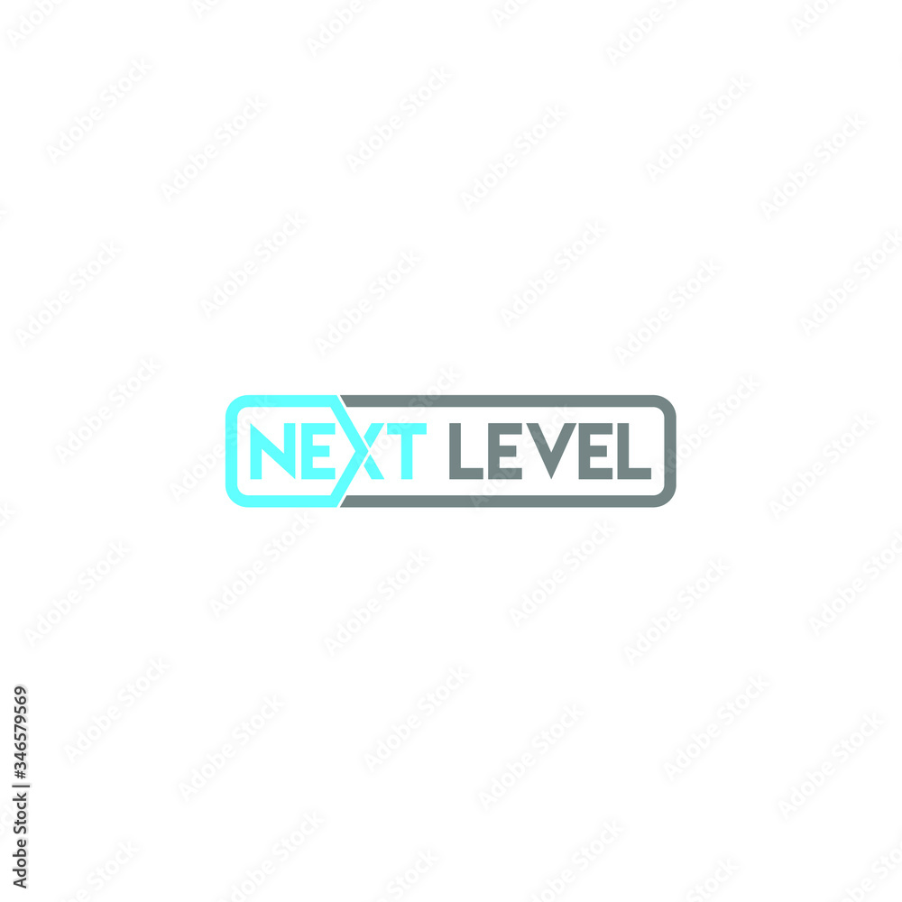 next level letter original monogram logo design next level letter original monogram logo design