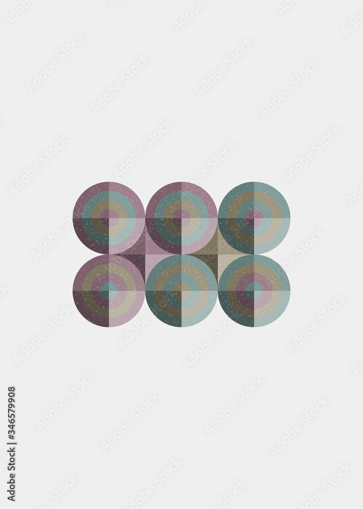 Colour Dots Universe Logo art design illustration Colour Dots Universe Logo art design illustration