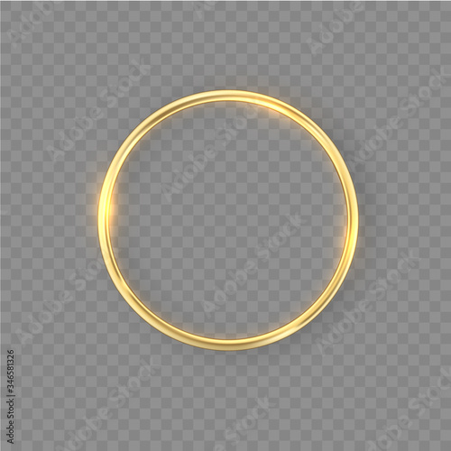 Gold wedding rings.