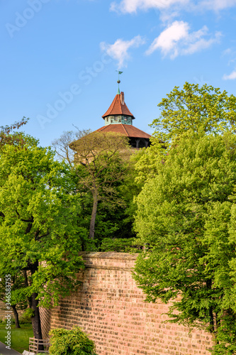 Stadtmauer Nürnberg, Neutorturm, Nürnberg, Bayern photo