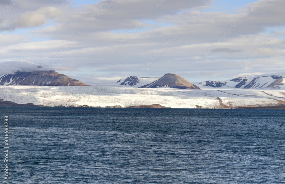Archipel du Svalbard en Norvège