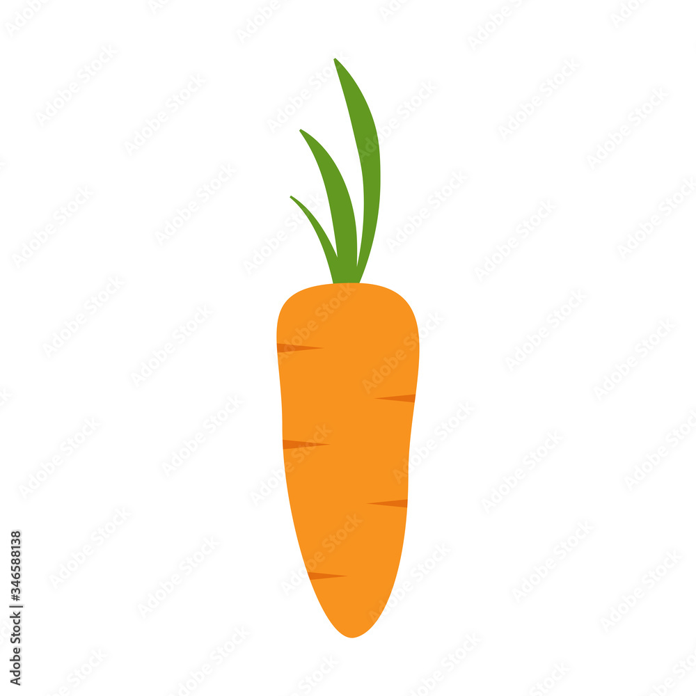 Carrot icon, fresh vegetable. Carrot in a flat style, vector illustration. Carrot icon, fresh vegetable. Carrot in a flat style, vector illustration.