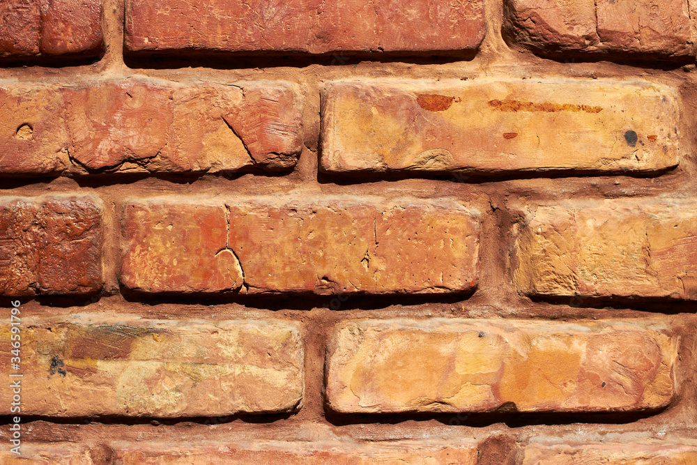 Obraz premium red brick wall