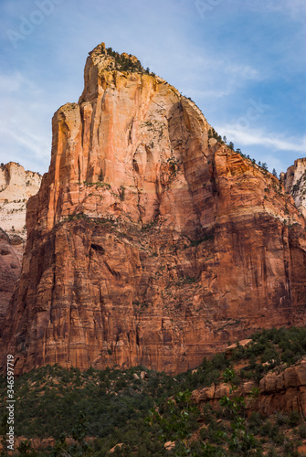 Portrait of one of The Patriarchs at Zion National Park