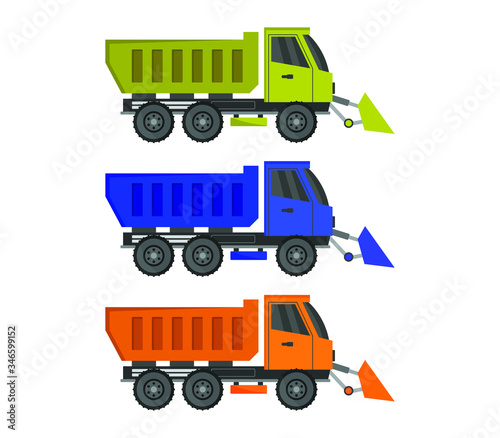 snowplow truck icon