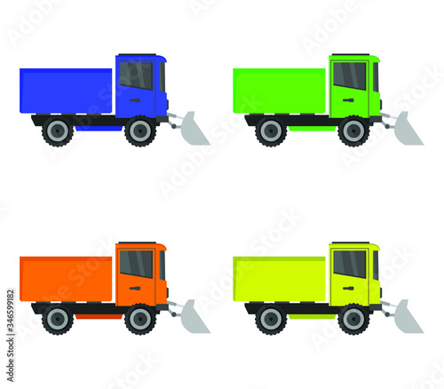 snowplow truck icon