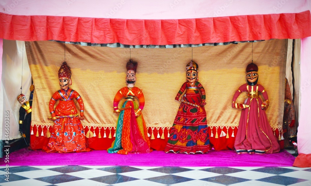 Photography A puppet show