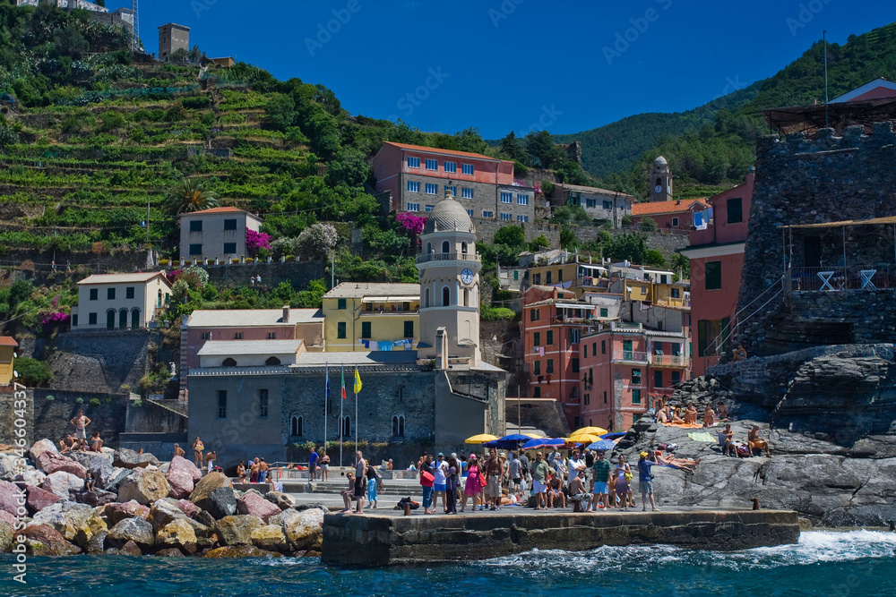 Vernazza - Cinque Terre, Liguria, Włochy