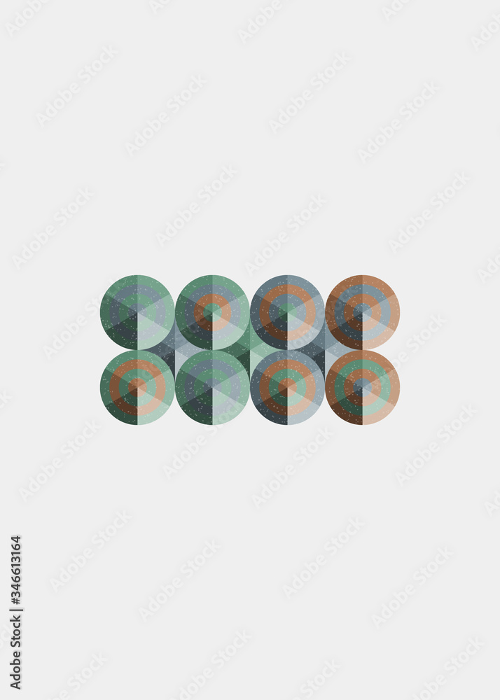 Colour Dots Universe Logo art design illustration Colour Dots Universe Logo art design illustration