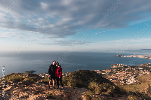 Couple on a mountain © Gregorio