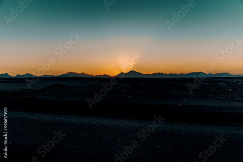 sunset in Hurghada Egypt