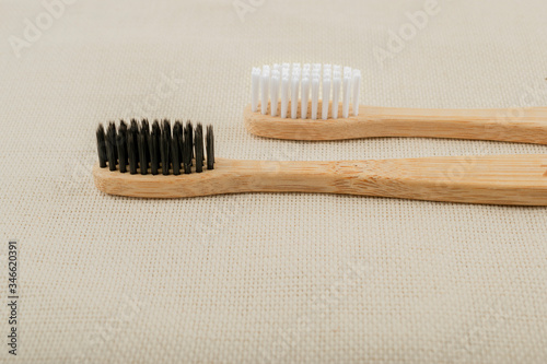 Bamboo toothbrush. Eco-friendly natural bamboo toothbrush - organic  BPA free and durable with ergonomic handle 