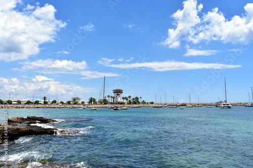 Seaport Costa d'en Blanes, next Marineland