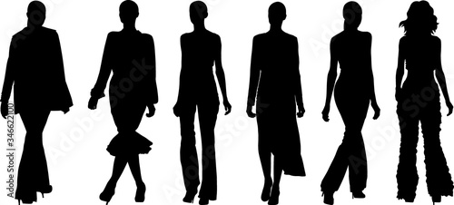woman silhouettes