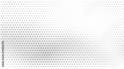 Abstract halftone wave dotted background. Modern monochrome background. Futuristic grunge pattern, dot, wave. Vector modern optical halftone texture for sites, poster, business card, cover