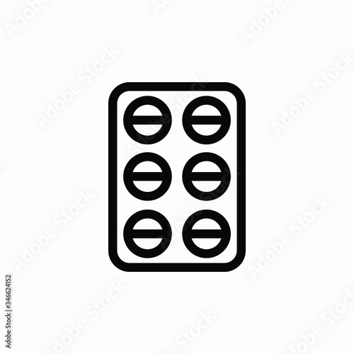 pill flat icon vector logo design trendy 