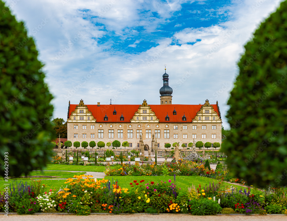 Obraz premium Weikersheim Palace in Weikersheim, Germany