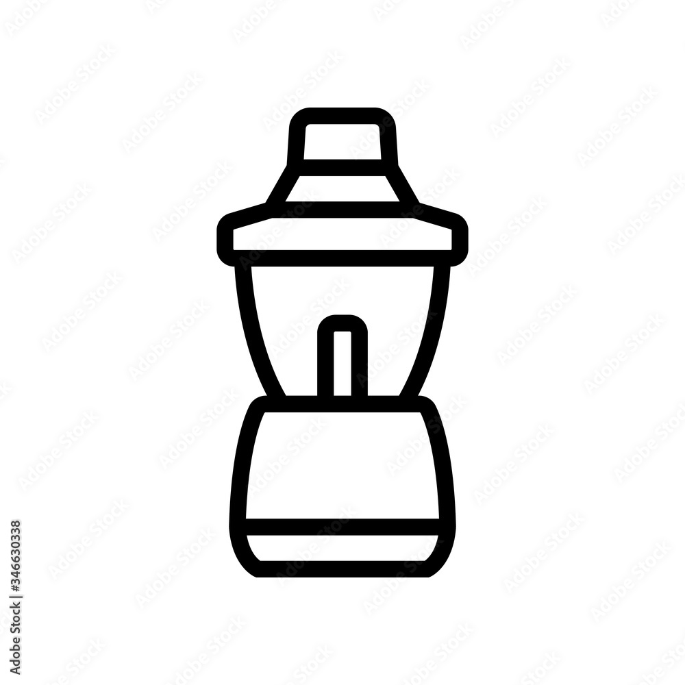 Obraz premium pendant portable light icon vector. pendant portable light sign. isolated contour symbol illustration