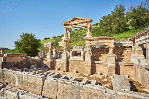 The ruined ancient city of Ephesus, Selcuk