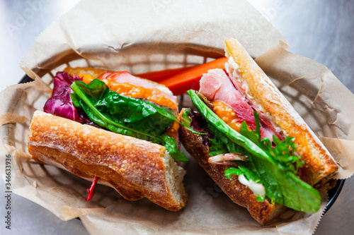 organic deli sandwich