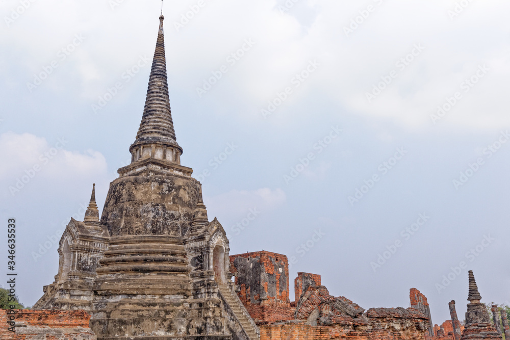 Ayutthaya archaeological Park, Wat Phra Si Sanphet - Thailand