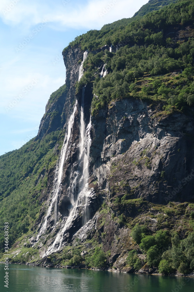 Obraz premium fjord de Geiranger