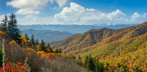Smoky Mountain National Park in Autumn