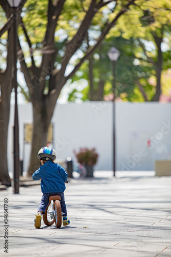 自転車に乗る 