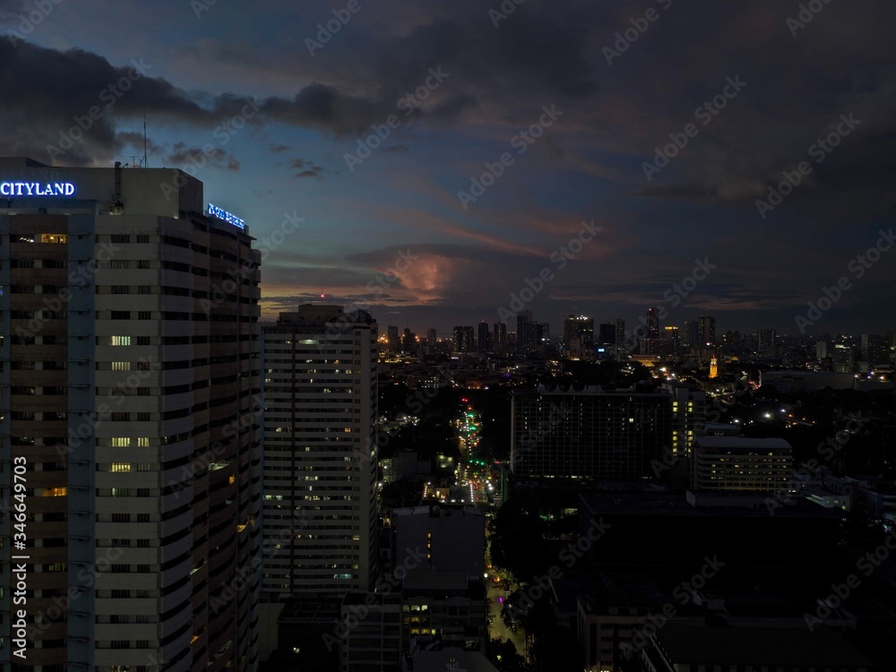 Fototapeta premium city at night