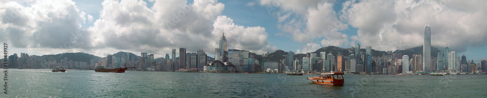 Obraz premium panorama of hong kong