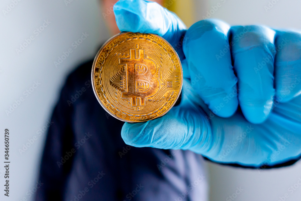 bitcoin, crypto, krypto, kryptowaluty, złoto, cyfrowe, cyfrowe złoto, portfel - obrazy, fototapety, plakaty 