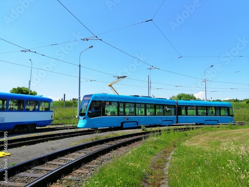 Stadler tram in Ostrava