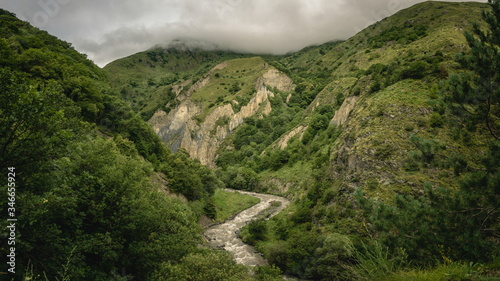 Caucasus mountains, canyon of Argun near Shatili © Tom