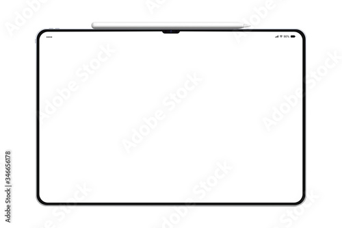 Photos New Slim Computer Tablet Pro
landscape, notch, white pencil, statusbar, buttons