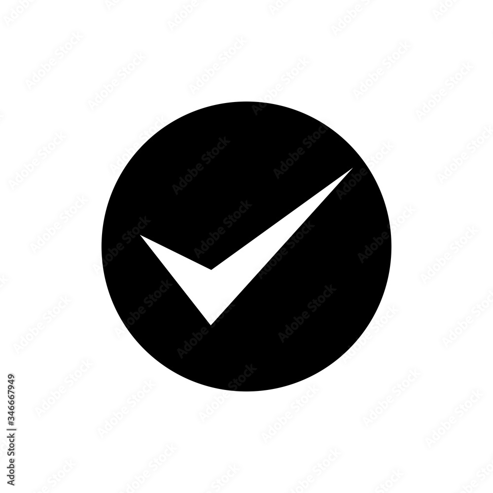 Check mark glyph icon design vector. Approve glyph icon design. Checklist glyph icon. Editable black stroke. Check mark glyph icon design vector. Approve glyph icon design. Checklist glyph icon. Editable black stroke.