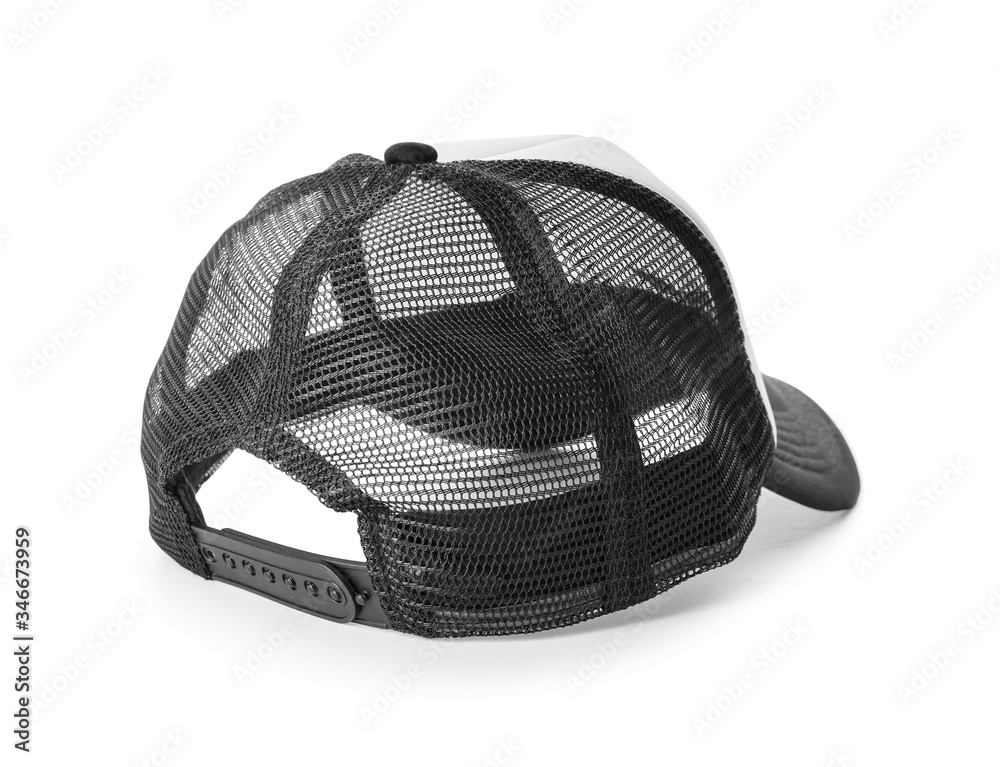 Fototapeta premium Blank cap on white background