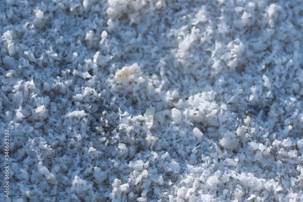 sea salt on a black background sea salt on a black background