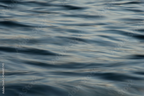 Water texture. Motion in the surface of the ocean.