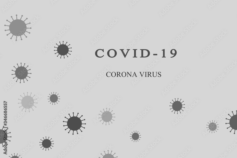 Fototapeta premium COVID-19 infection 新型コロナウイルス感染症