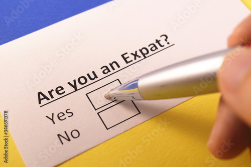 Are you an expat? Yes or no?