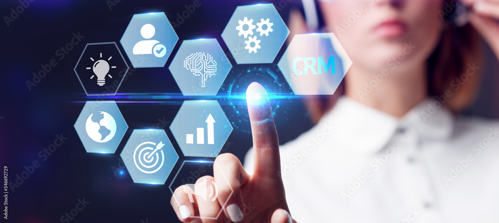 Business, Technology, Internet and network concept. CRM Customer Relationship Management. Business, Technology, Internet and network concept. CRM Customer Relationship Management.