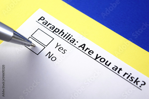 Foto Paraphilia: Are you at risk? Yes or no?