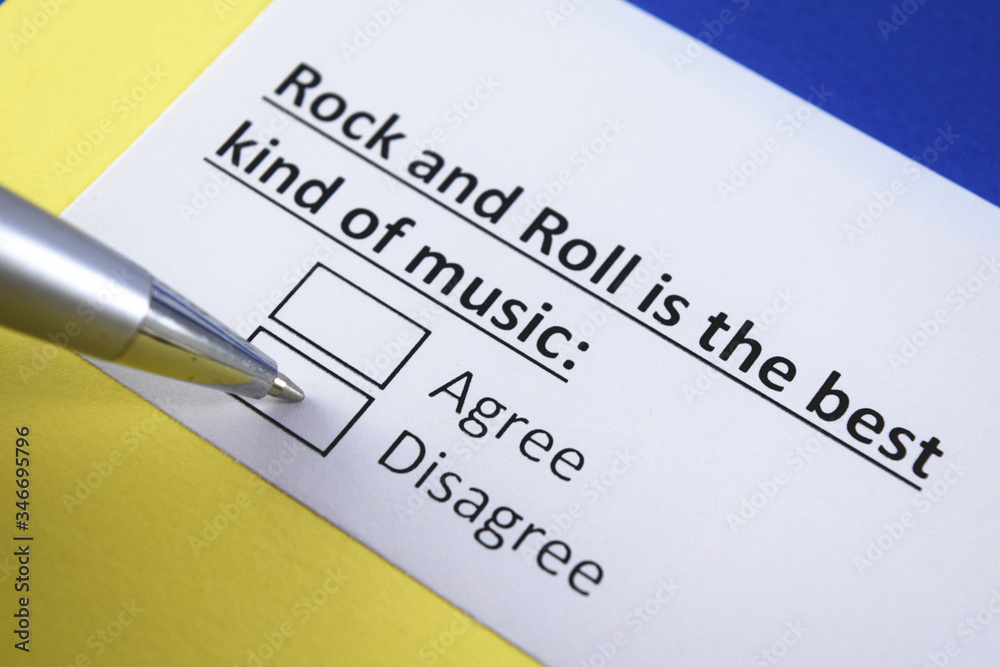 Rock and Roll is the best kind of music: Agree or Disagree? Rock and Roll is the best kind of music: Agree or Disagree?
