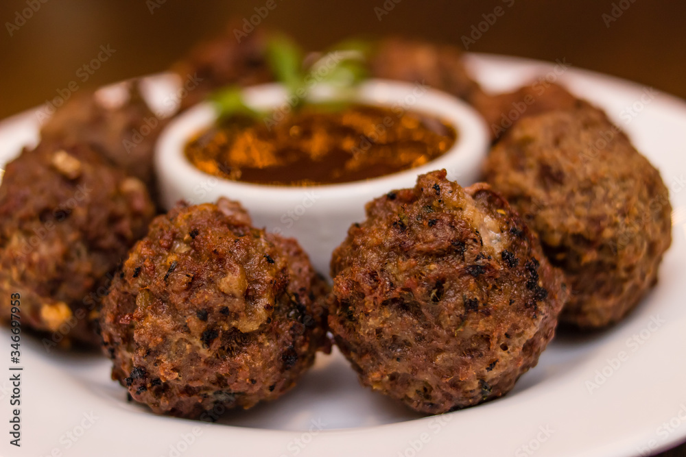 Bolinho de carne Bolinho de carne